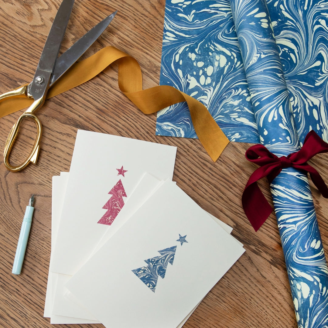 Christmas Card - Blue