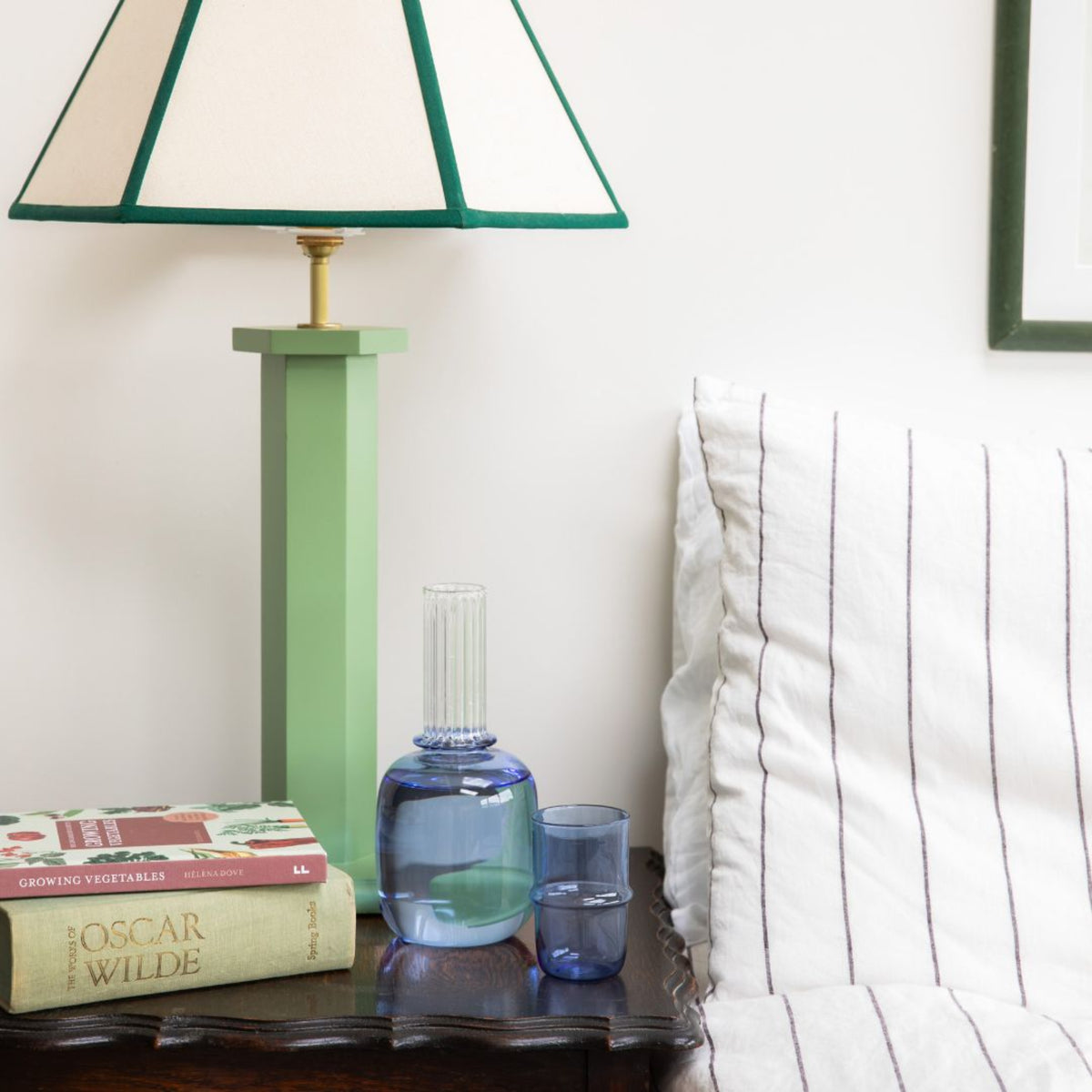 Bedside Carafe & Tumbler - Blue