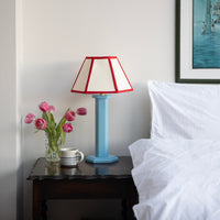 Hexagon Bedside Lamp - Beaufort Blue