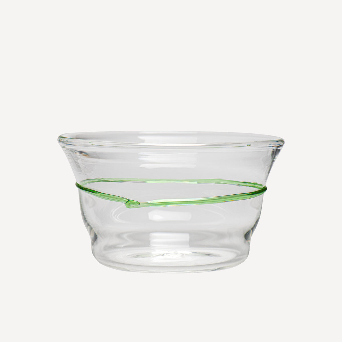 Green Circle Bowl Swirl