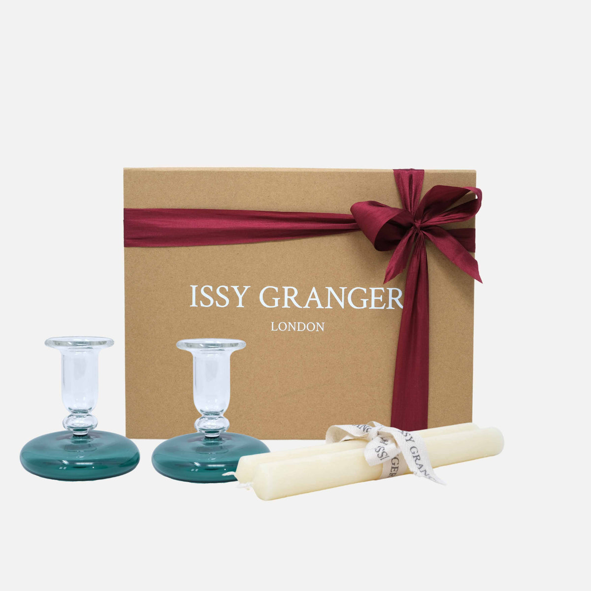 Pebble Candlelight Set - Teal