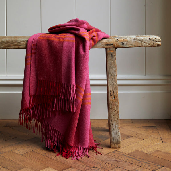 Issy Graner Merino Wool Blanket Throw