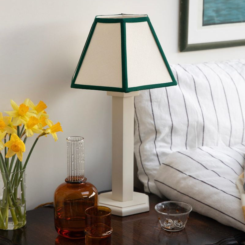 White Bedside Lamp