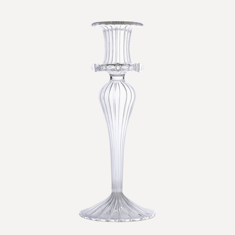 Esna Glass Candlestick